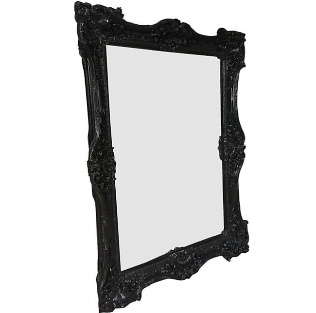 Black Ornate Mirror