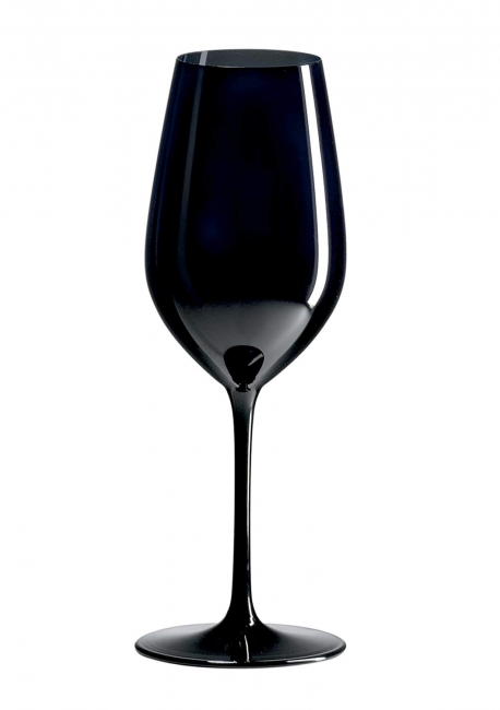 Black Wine Glass 12 oz.