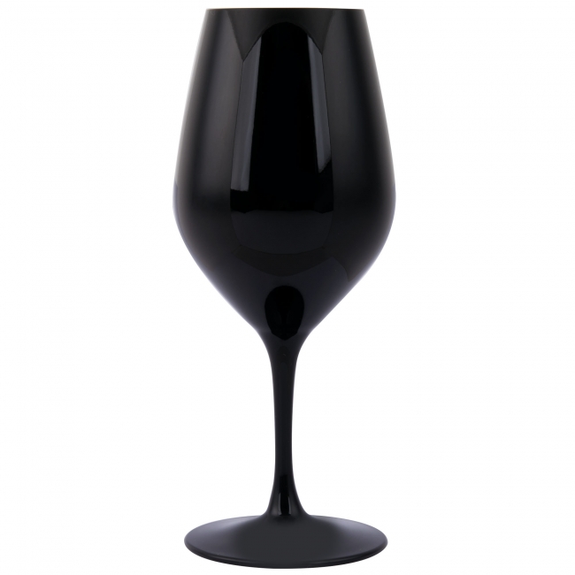 Black Wine Glass 9 oz.