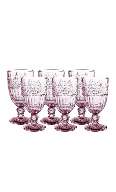 Blush Baby Vintage Water Goblets