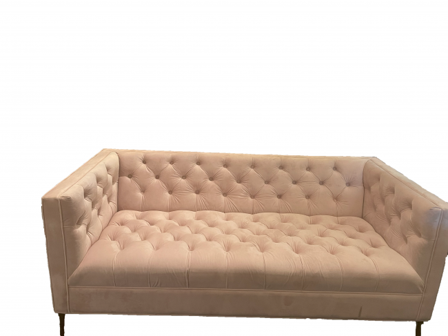 Blush Pink Sofa