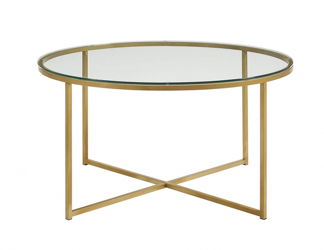 Clear Mirror Coffee Table