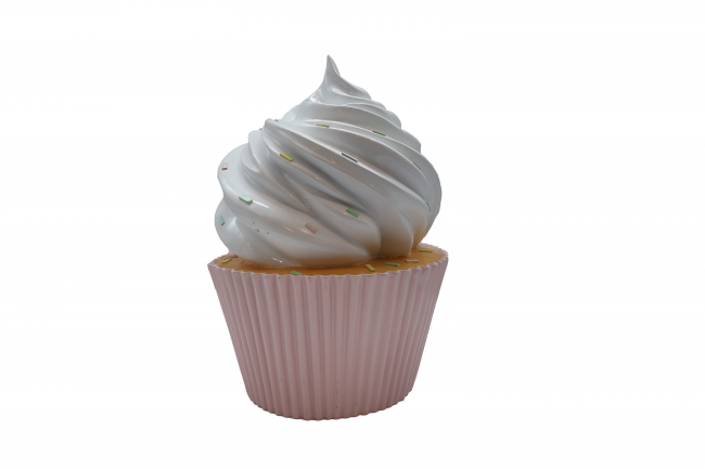 Swirl Cupcake with Sprinkles