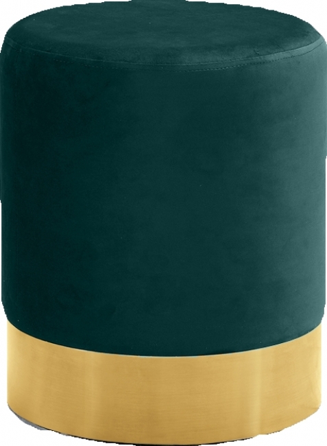 Emerald and Gold Ottoman