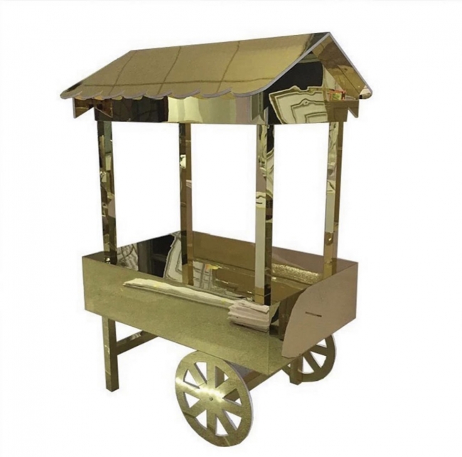 Gold Candy Cart