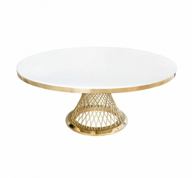 Gold Mesh Table