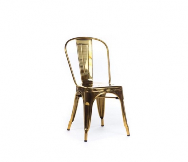 Gold Metal Chair