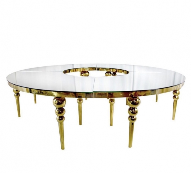 Gold O Table