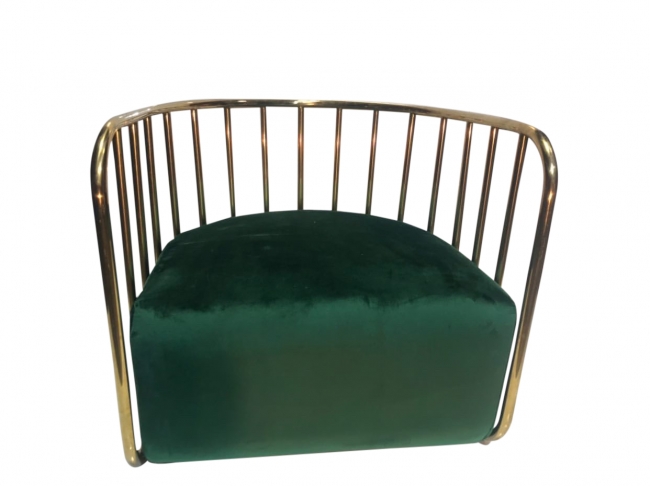 Green Cage Side Chair