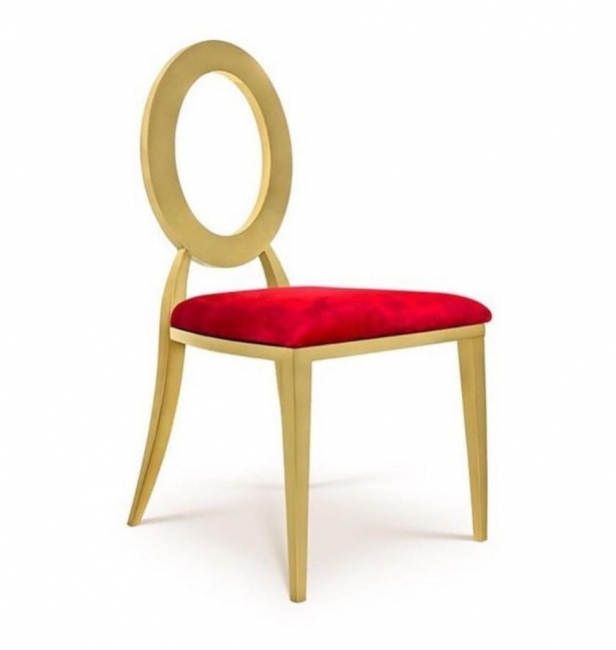 Red and Gold Oz Chair