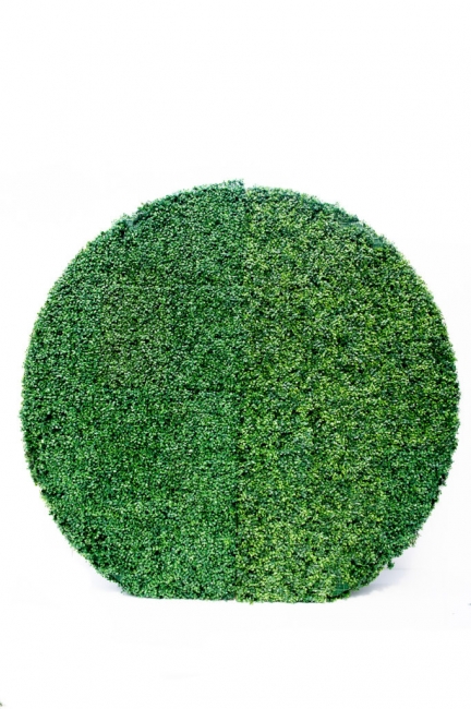 Round Grass Wall