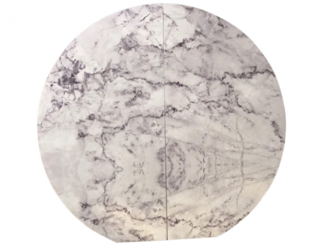 Round Marble Wall