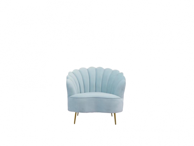 Shell Side Chair – Baby Blue