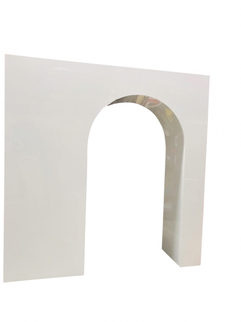 Side Arch Wall – White - Ideal Room Decor
