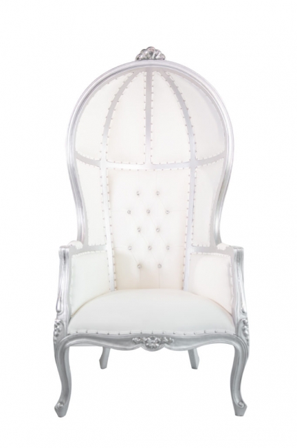 White and Silver Throne