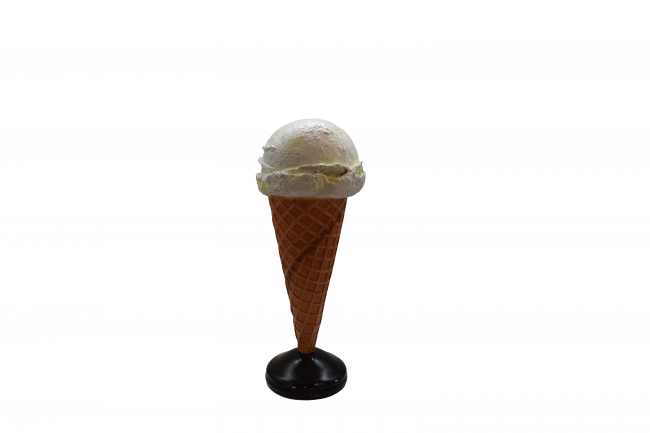 Vanilla Ice Cream Cone 